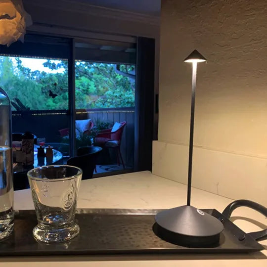 LumiCalme - Lampe LED Minimaliste Étanche et Dimmable
