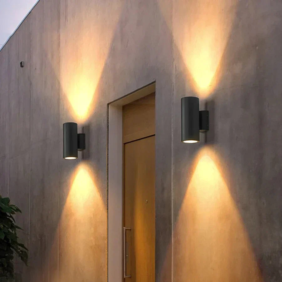 Applique Murale LED | Éclairage Étanche Aluminium Jardin Extérieur