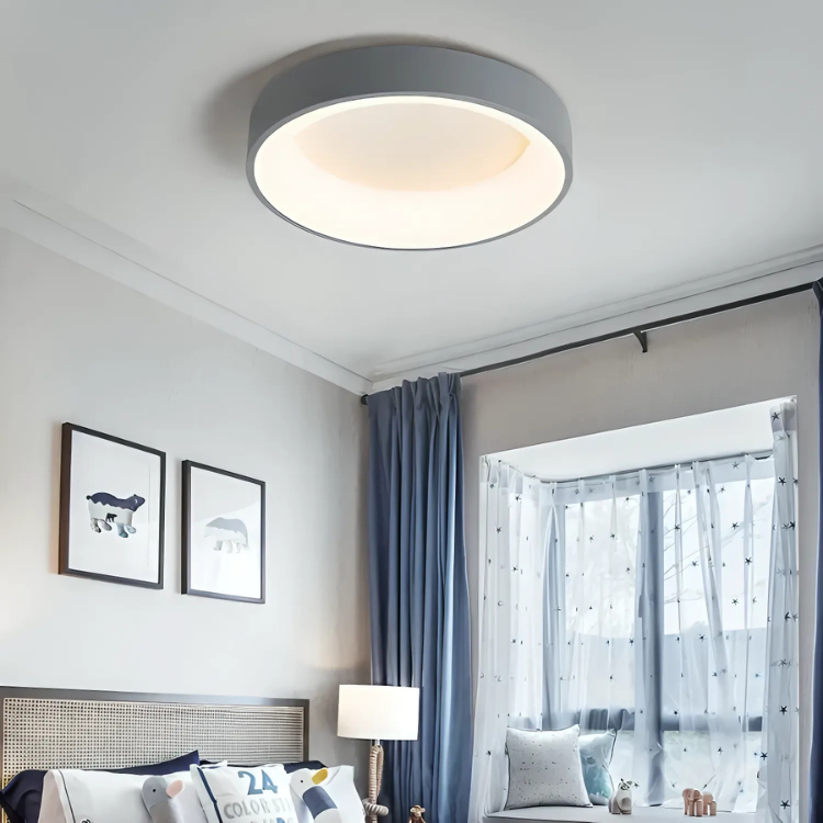Éclat Nordique | Plafonnier LED Minimaliste pour Salon