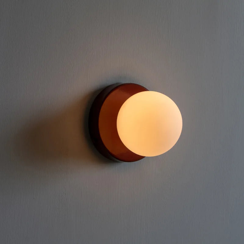 LumiOrb - Applique Murale Moderne, Verre, Base G9