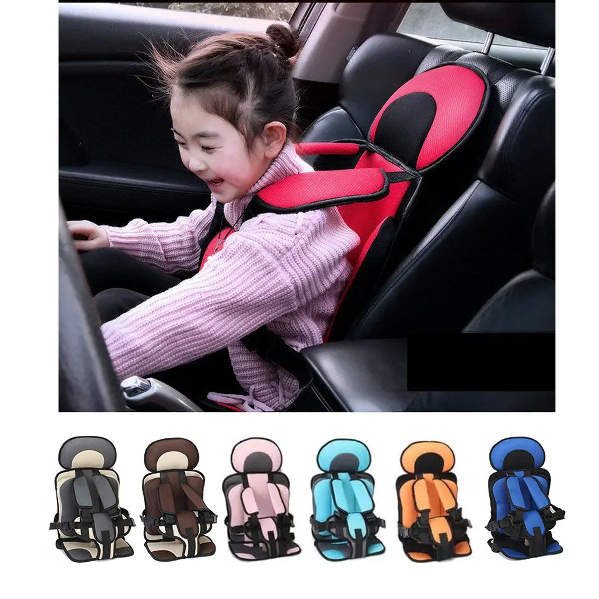 Siège Auto Portable | Léger et Sécurisé Voyage Enfant