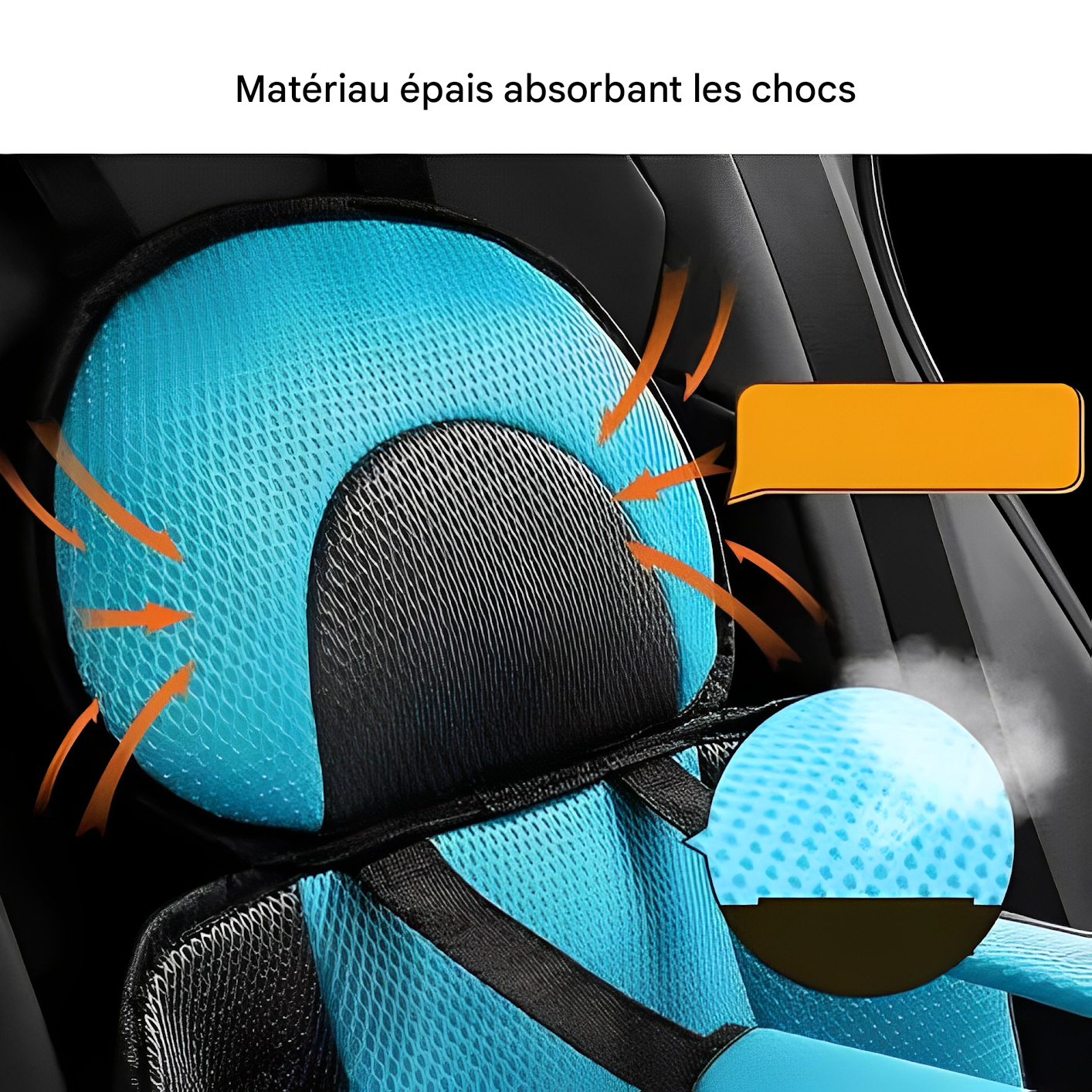 Siège Auto Portable | Léger et Sécurisé Voyage Enfant