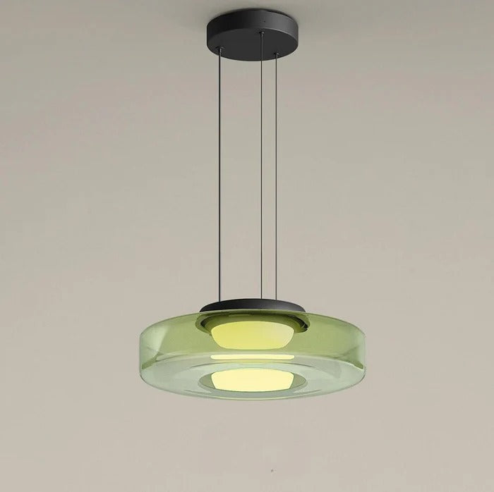 LuminaSphere - Suspension en Verre Style Bauhaus