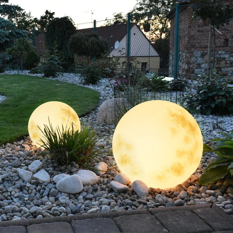 LuneGlow | Lampe LED Solaire Décorative pour Jardin