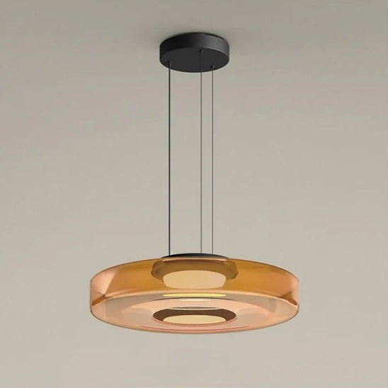 LuminaSphere - Suspension en Verre Style Bauhaus