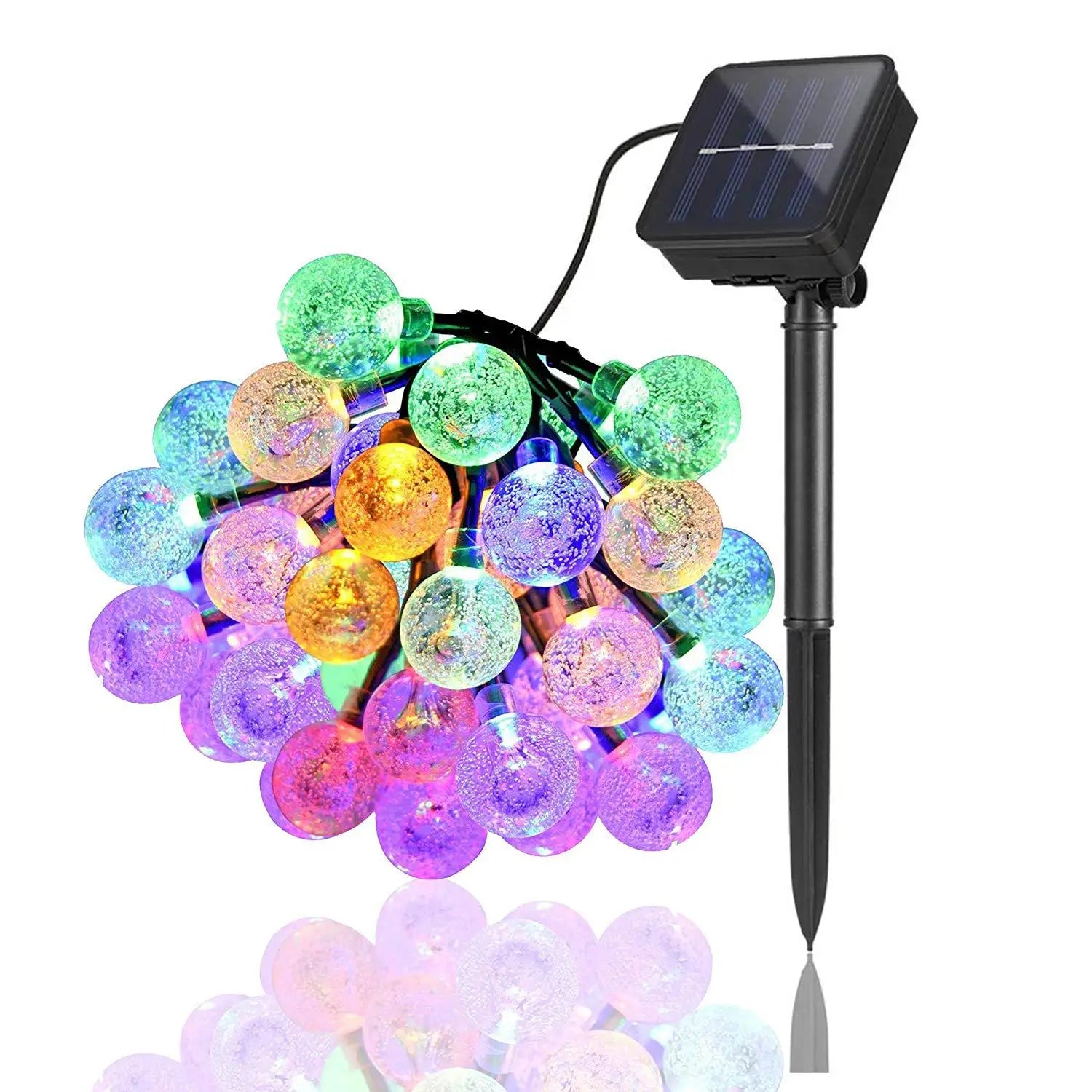 Guirlande Solaire LED | Étanche Lumière Extérieure Jardin
