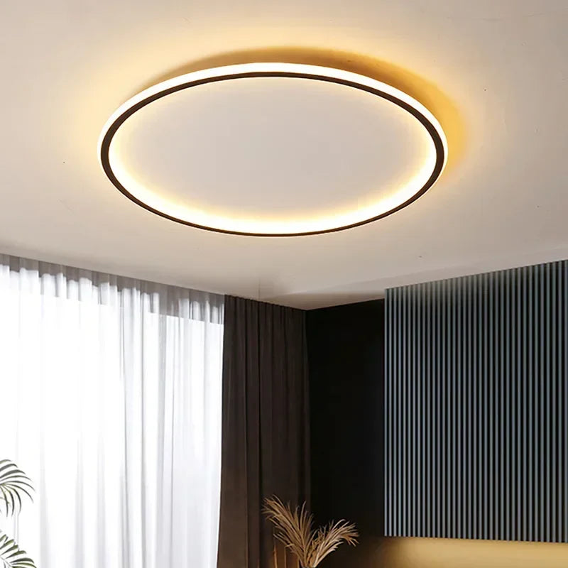 LumiGlobe | LED Épurée Plafonnier Moderne pour Salon