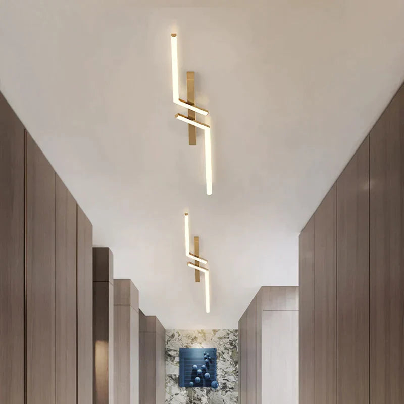LinéaLux | Plafonnier LED Moderne Dimmable pour Salon