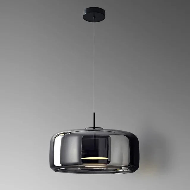 LumiOrbe | Suspension Verre Élégante Design Salon