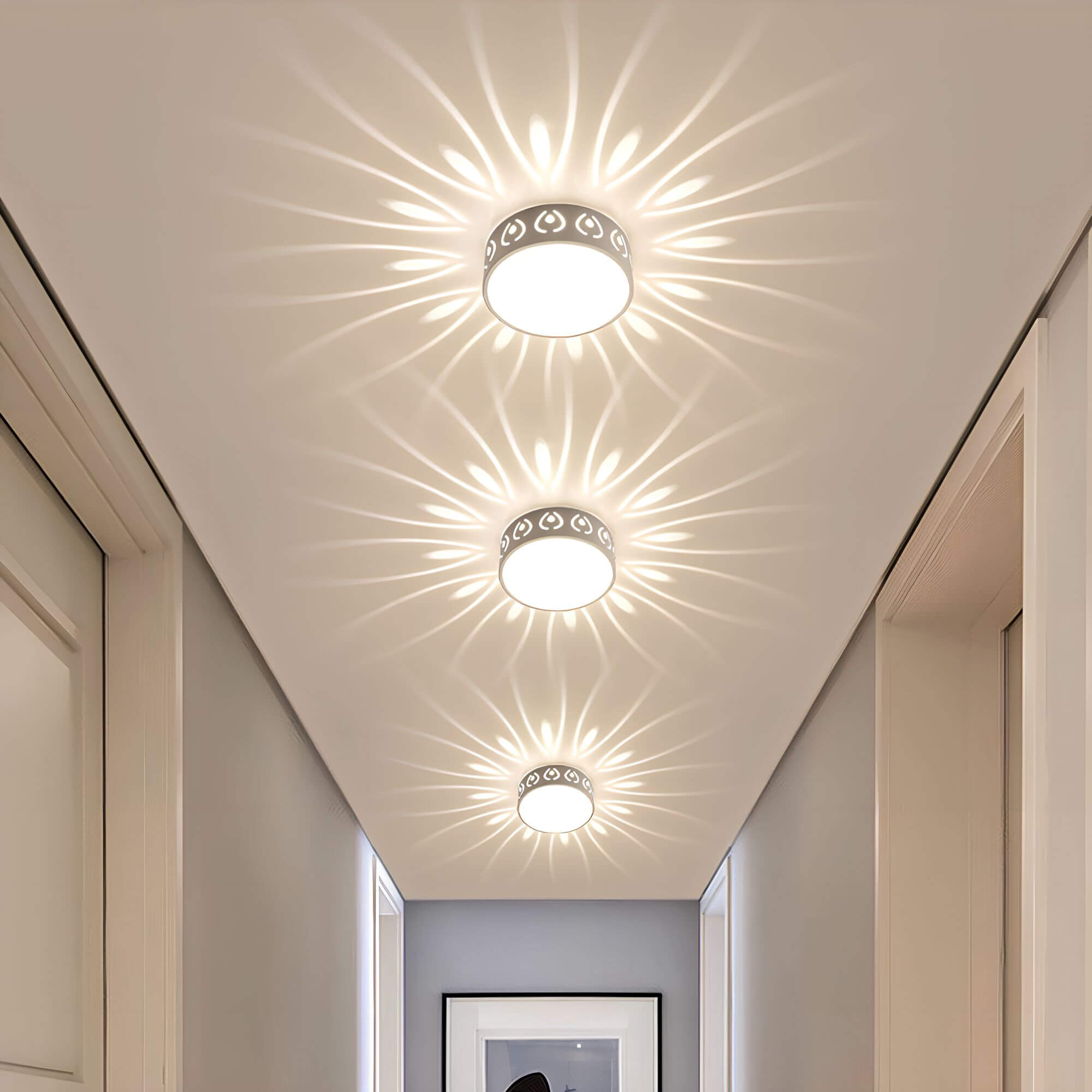 LumiPlafond LED | Éclairage Moderne | Plafonnier pour Entrée
