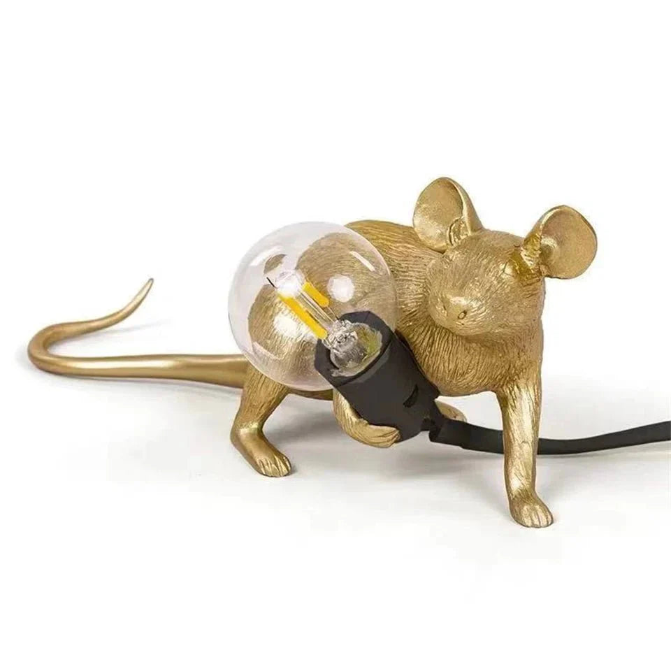 LumiMouse | Lampe de Table LED Souris Design Moderne