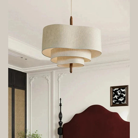 ÉtoileLuxe – Suspension Tissu Moderne