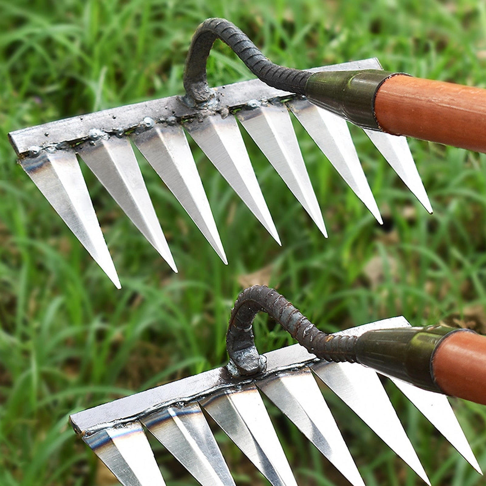 GriffeTerra Pro | Râteau Jardin Acier Robuste Terre